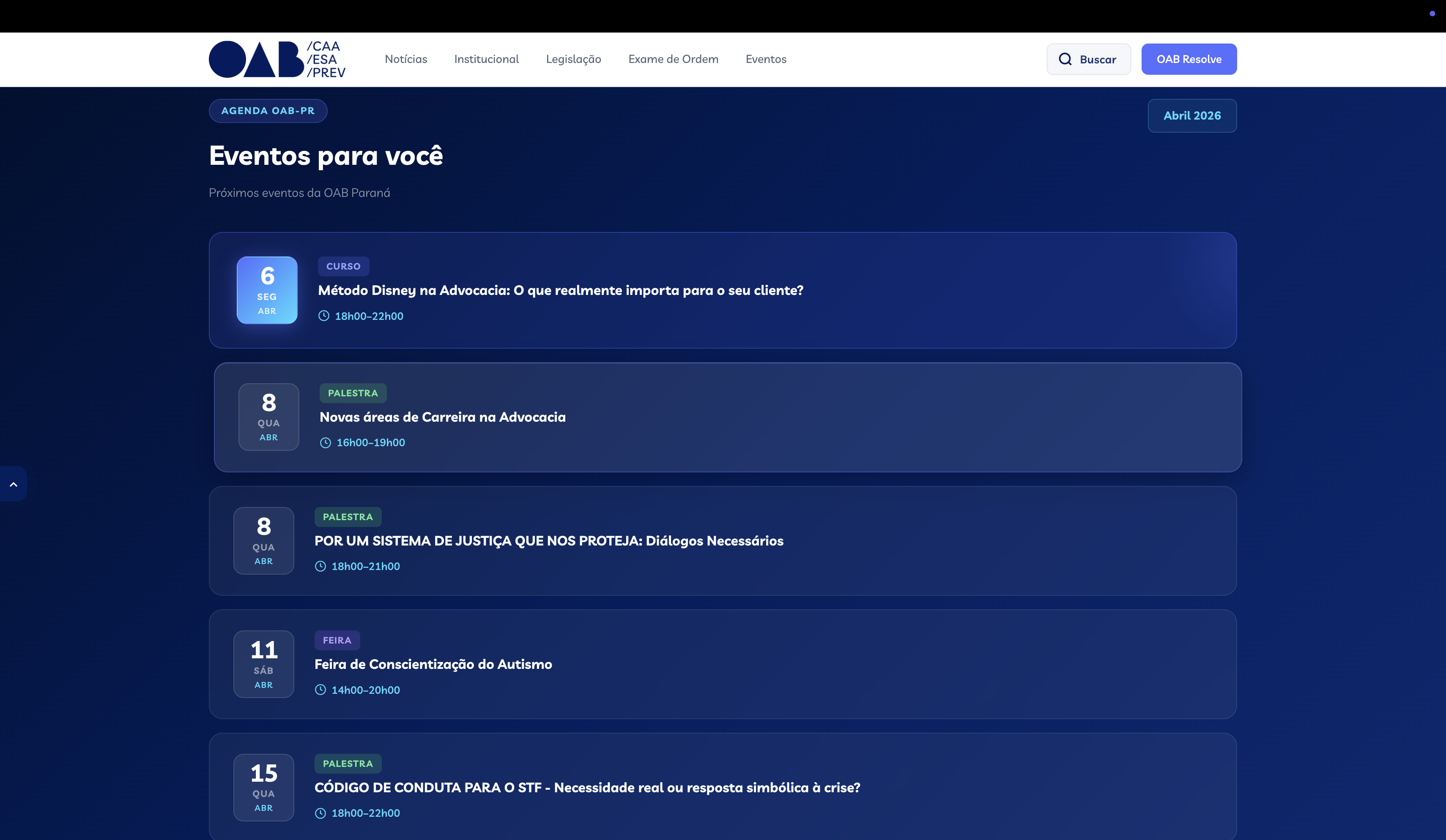 Eventos com design imersivo